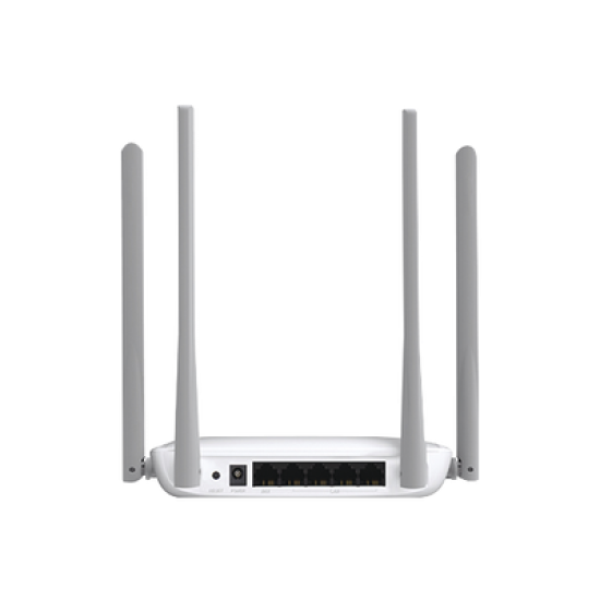 Router Inalámbrico N Mejorado / 2.4 GHz de 300 Mbps / 1 Puerto WAN 10/100 Mbps / 3 Puertos LAN 10/100 Mbps / 4 Antenas de 5 dBi