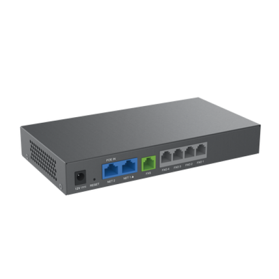 Adaptador VoIP Analógico de 4 FXO