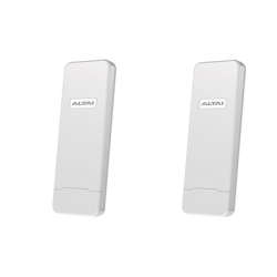 Kit de Enlace PtP de 2 Puntos de Acceso C1AN con Antena Integrada de 14 dBi en 5 GHz, MIMO 2x2, Hasta 4 km, Administración en Nube Gratis con INSIGHTS