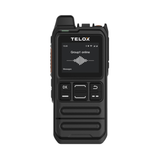 Radio PoC Android 8.1 Batería 4000 mAh Dual SIM IP54  Altavoz 3W Pantalla 1.77 inch 