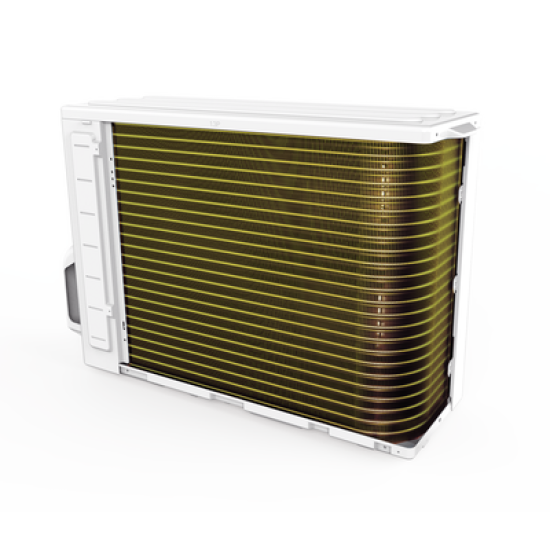 Minisplit WiFi Inverter / SEER 17 / 30,000 BTUs ( 2.5 TON ) / R32 / Frío y Calor / 220 Vca / Filtro de Salud / Compatible con Alexa y Google Home.