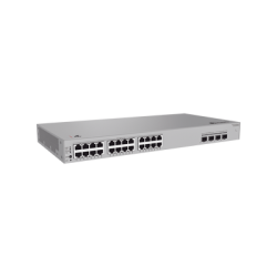 Switch de Acceso Gigabit Administrable PoE Capa 2+ / 24 puertos 10/100/1000 Mbps (PoE) / 2 Puertos 2.5GE SFP + 2 Puertos 10GE SFP+ Uplink  / ERPS / Rutas Estáticas / PoE Perpetuo / 400 W / Administración Nube Gratis