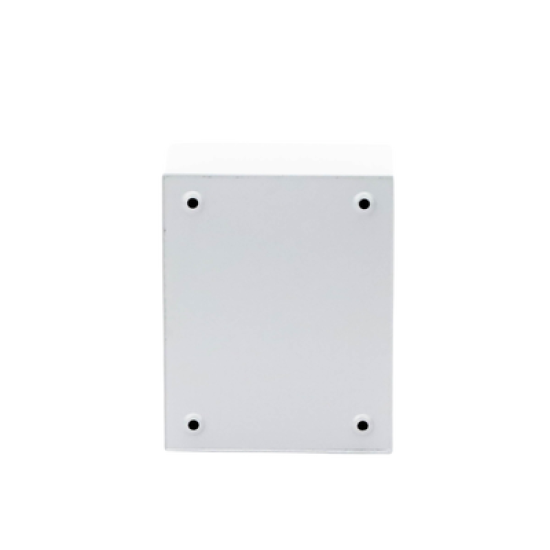 Gabinete de Acero / Nema 4 -IP 66 de 20 x 25 x 15 cm / Platina y certificado UL.