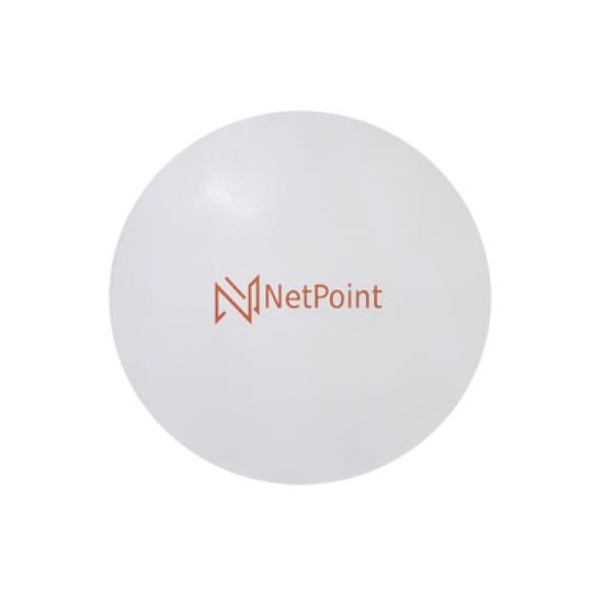 Antena de parabola profunda, blindada, con supresión al ruido de 6 ft, 4.9-6.4 GHz, Ganancia 41 dBi con SLANT de 45 ° y 90 °, ideal para distancias superiores a 100 km, Conectores N-hembra, montaje con alineación milimétrica.