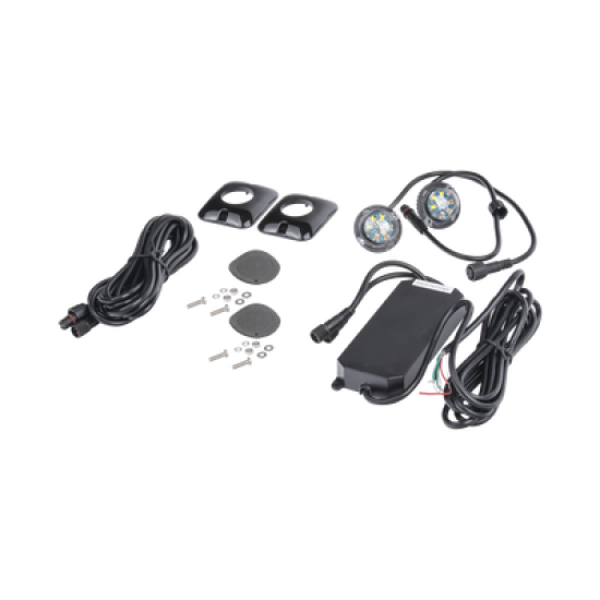 Estrobos Ocultos de 6 LED, Color Rojo/Azul, Ideales para Vehículos Encubierto