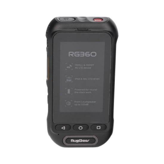 RugGear Radio PoC LTE, IP68 Resistente al Agua, Pantalla Táctil 3