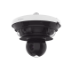 Cámara IP Multisensor 34MP (4 sensores 4K) con lentes motorizados / PTZ 2 MP 40X / Hasta 2 tarjetas MicroSD de 512GB / WDR de hasta 150dB / IP66 / IK10 / autoseguimiento / Inteligencia artificial para eventos