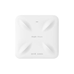 Punto de Acceso con doble puerto multi-gigabit 2.5G Wi-Fi 6 Interior en Techo hasta 5.9 Gbps, doble banda 802.11 AX6000 MU-MIMO 4x4