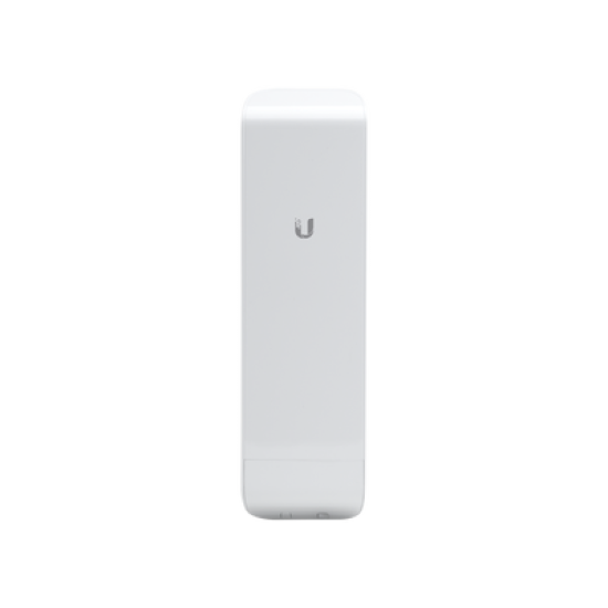 NanoStation airMAX M2 CPE,  hasta 150 Mbps, frecuencia 2 GHz (2412-2462 MHz) con antena integrada de 11 dBi