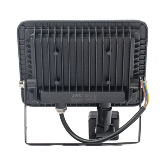 Reflector con Sensor de Movimiento 30 W /160 x 180 mm / 85 - 265 Vca~ 50/60Hz / Ultra delgado / Uso en exterior - interior. 