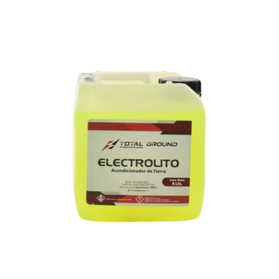 Líquido Mejorador de Conductividad de Terreno, en presentación de 1 Galon.