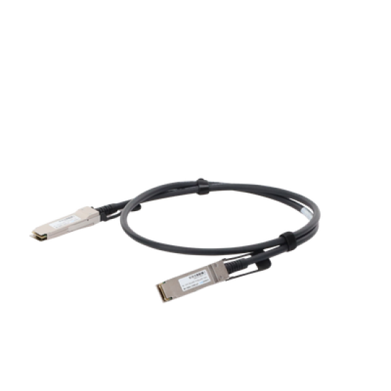 Cable DAC QSFP28 de 100 Gbps a 100 Gbps / Passive Direct Attach Copper Twinax Cable / Longitud: 1 metro 