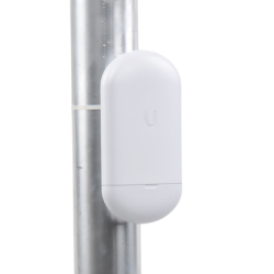 NanoStation airMAX Loco5AC CPE hasta 450 Mbps, 5 GHz (5150 - 5875 MHz), con antena integrada de 13 dBi, no incluye adaptador PoE
