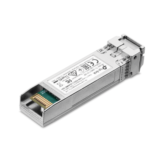 Transceptor mini-GBIC SFP+ / Duplex Multimodo 10GBase /  Distancia 300 metros /  Conector LC 