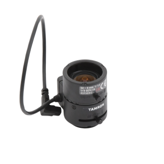 Lente Varifocal 3-8mm / Iris Automatico / Día/Noche / Formato 1/3