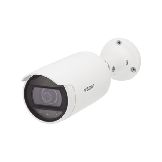 Cámara IP Tipo Bala 4 Megapíxel / Lente 4mm / IR 25M / WDR 120db / IP66 / H.265 & WiseStream / modo pasillo / POE 802.3af