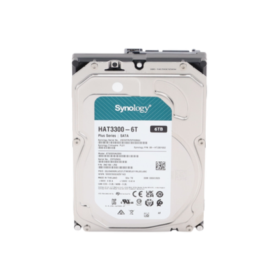 Disco duro 6TB / 5400RPM / Serie Plus Discos Duros/ Especializados para NAS