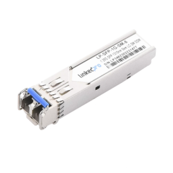 Transceptor Óptico SFP (Mini-Gbic) / Monomodo 1310 nm / 1.25 Gbps / 1000BASE / Conectores LC/UPC Dúplex / DDM / Hasta 5 km 