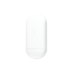 NanoStation airMAX Loco5AC CPE hasta 450 Mbps, 5 GHz (5150 - 5875 MHz), con antena integrada de 13 dBi, no incluye adaptador PoE