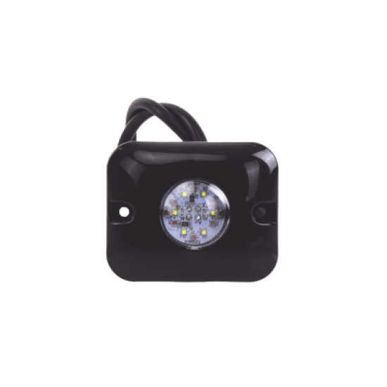 Estrobos Ocultos de 12 LED, Color Rojo/Claro, Ideales para Vehículos Encubierto