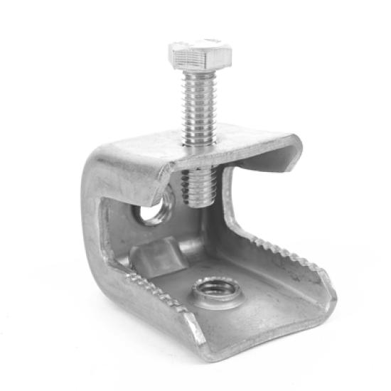 Paquete de 10 Sujetadores Para Instalacion En Angulo Con Orificio de 3/8