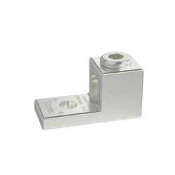 Terminal tipo Lengüeta Recta de Aluminio con Agujero 1/4