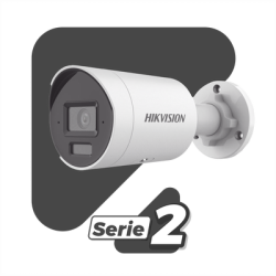 [Dual Light + 2 Micrófonos Integrados] Bala IP 6 Megapixel / Lente 2.8 mm / 40 mts Luz Blanca + 40 mts IR / ACUSENSE / Exterior IP67 / WDR 120 dB / PoE / ONVIF / Micro SD / Metal / ACUSEARCH