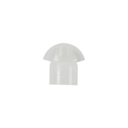 TAPON D/PLASTICO TRANSP.P/MICROFONO (100 PZAS)