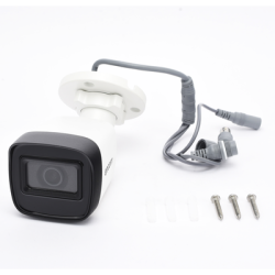 Bala TURBOHD 5 Megapixel / Lente 2.8 mm / 4 Tecnologías (TVI / AHD / CVI / CVBS) / 30 mts SMART IR EXIR / Exterior IP67 / dWDR / Metal