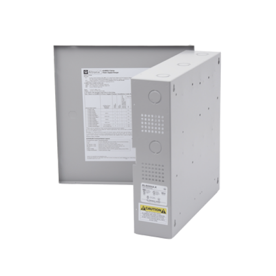 12 o 24 Vcc @ 6 A / fuente tipo control / para 8 entradas a 8 salidas / capacidad de batería de respaldo / requiere batería.