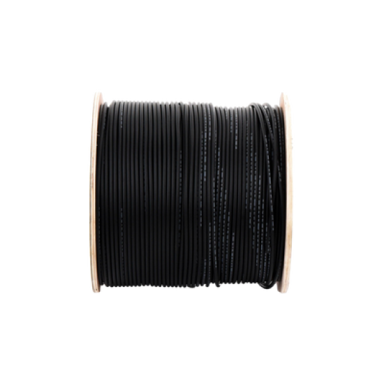 Carrete de 500 Metros / Cable Fotovoltaico Negro / 6mm² (10AWG) / Material COBRE /  2000 Vcc