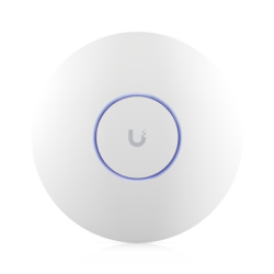 Punto de Acceso UniFi WiFi 6E Enterprise, alta densidad, hasta 600 usuarios, Mu-MIMO 4x4, bandas 2.4/5/6 Ghz, (1) puerto RJ45 2.5G (POE+ no incluido)