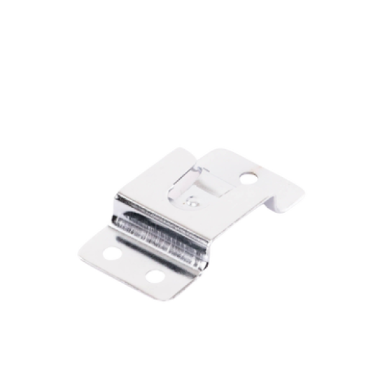 Clip de metal para micrófono de radios móviles.