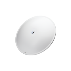 PowerBeam airMAX AC hasta 450 Mbps, frecuencia 5 GHz (5150 - 5875 MHz) con antena tipo plato de 27 dBi, radomo incluido