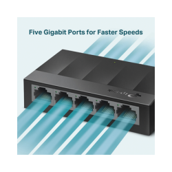 Switch para escritorio 5 puertos 10/100/1000Mbps 