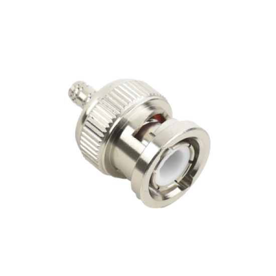 Conector BNC Macho de Anillo Plegable para Cables RG-316/U, BELDEN 84316.