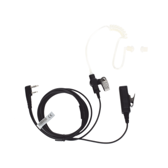Micrófono de solapa de 2 hilos para Kenwood TK3230/3000,NX240/340/220/320/420, TKD240/340