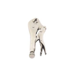 Pinza Perra Ajustable de Presión de 10”. Quijada Curva con Corta Alambre. Acero CR-V