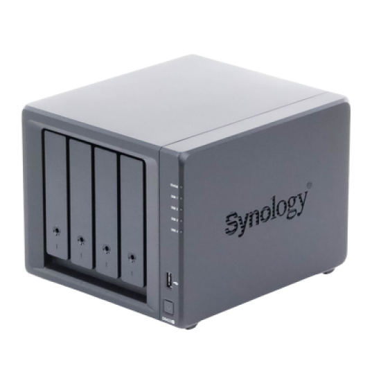 Servidor NAS de 4 Bahías  / Hasta 72 TB / Servicio Nube Gratis (P2P) / Administración Remota y Respaldo Programado