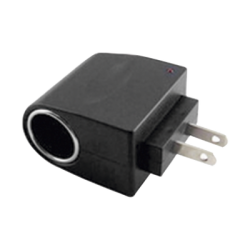 Convertidor de Corriente de 110 / 240 Vca a 12 Vcc / 500 mAh con enchufe para encendedor de cigarrillos.