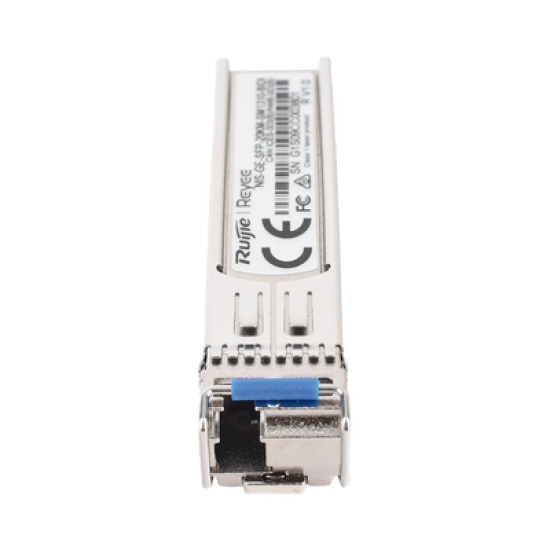 Transceptor Industrial BIDI Monomodo SFP 1G (Lado A), hasta 20 Kilómetros, TX 1310 / RX 1550, soporta Temperaturas de -40° a 85° C