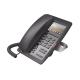 (H5 Color Negro) Teléfono IP Hotelero de gama alta, pantalla LCD de 3.5 pulgadas a color, 6 teclas programables para servicio rápido (Hotline), PoE 
