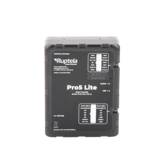 Rastreador 4G LTE CAT1/ Audio 2 vias / Sensores Bluetooth / Vehiculos ligeros / Vehiculos pesados / Lectura CAN, OBD y LCV /  RFID