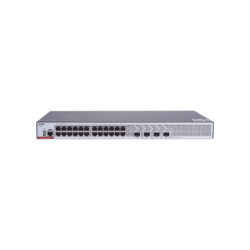 Switch de Acceso Capa 3 con doble Chip para Alta Disponibilidad Ideal en Redes Empresariales con 24 puertos Gigabit y 4 SFP+ 10Gb