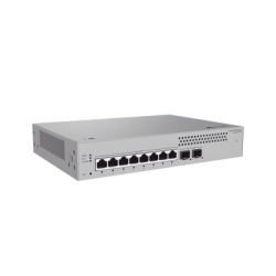 Switch de Acceso Gigabit Administrable Capa 2 / 8 puertos 10/100/1000 Mbps / 2 Puertos 2.5GE SFP Uplink  / ERPS / IMGP Snooping / DHCP Snooping / Administración Nube Gratis