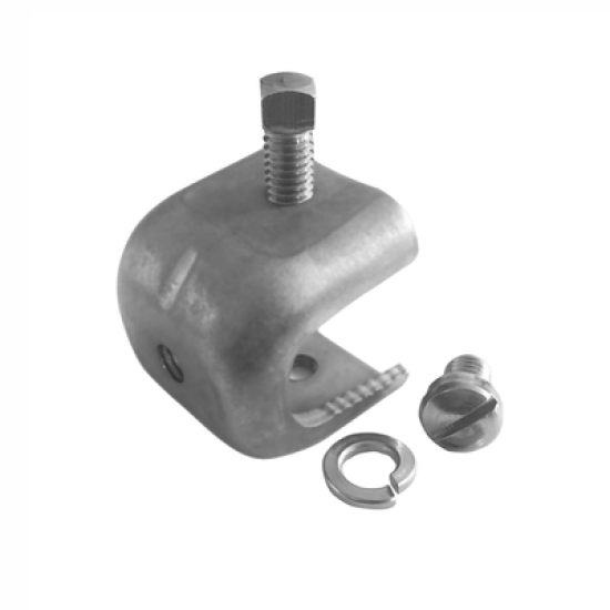 Paquete de 10 Sujetadores Para Instalacion En Angulo Con Orificio de 3/8