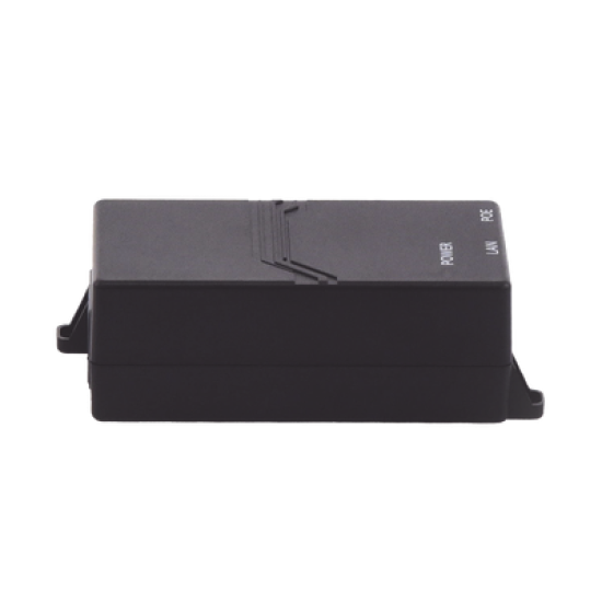 Inyector PoE Pasivo 48vcc Gigabit para APs Grandstream hasta 24W GWN7605, GWN7605LR, GWN7615, GWN7630, GWN7630LR, GWN7660, GWN7660LR y GWN7664.