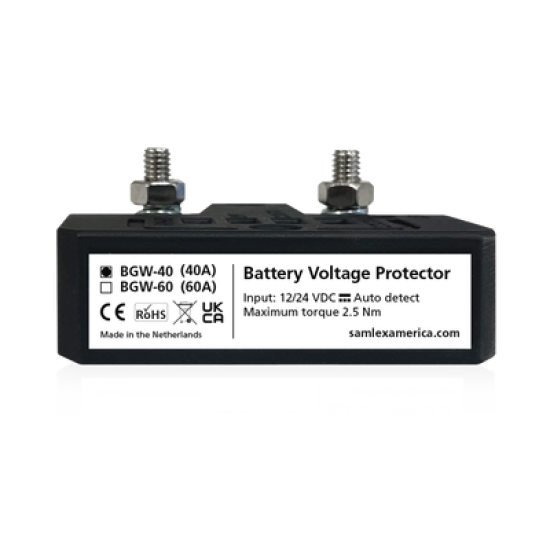 Protector de Baterías 12/24V a Prueba de Agua 40 A