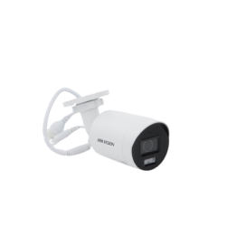 [Dual Light + ColorVu] Bala IP 8 Megapixel (4K) / Lente 2.8 mm / 40 mts IR + 40 mts Luz Blanca /  Microfono Integrado / Exterior IP67 /   WDR 130 dB / ACUSENSE (Filtro de Falsas Alarmas) / Captura Facial / PoE / Metal / ACUSEARCH