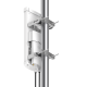 Antena sectorial  de 90 grados, 18 dBi, 5.9-7.1 GHz, MU-MIMO 4x4, incluye kit de montaje para EPMP4600